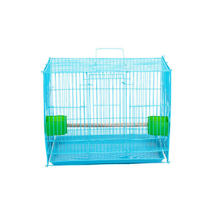 Wholesale Price Customized Size Flight Parakeet Parrot Bird Cage for Finches Canaries Lovebirds Pet Birdcage