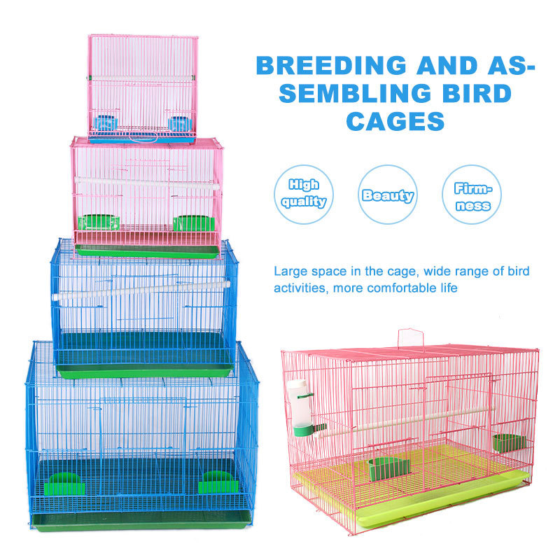 Manufacturer Stainless Steel Cage Bird Breeding Large Big Birds Cages For Sale