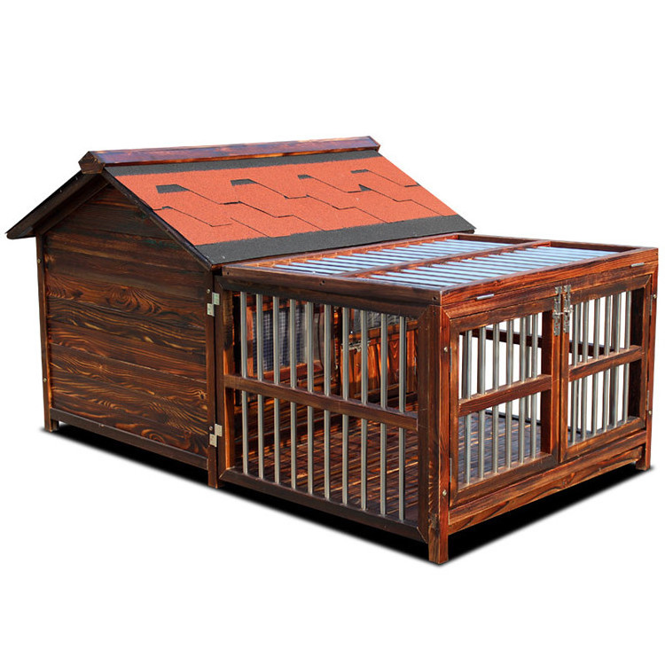 hotselling outdoor large wooden kennel dog house