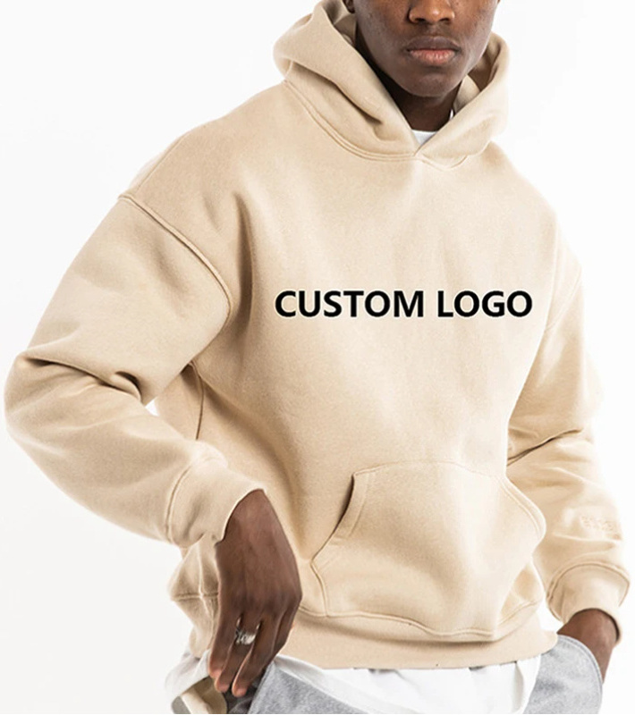 Heavyweight Cotton Streetwear Blank Essentials Hoodie Manufacturer For Men Luxury Vintage 500 Gsm Thick Custom Oversized Hoodies