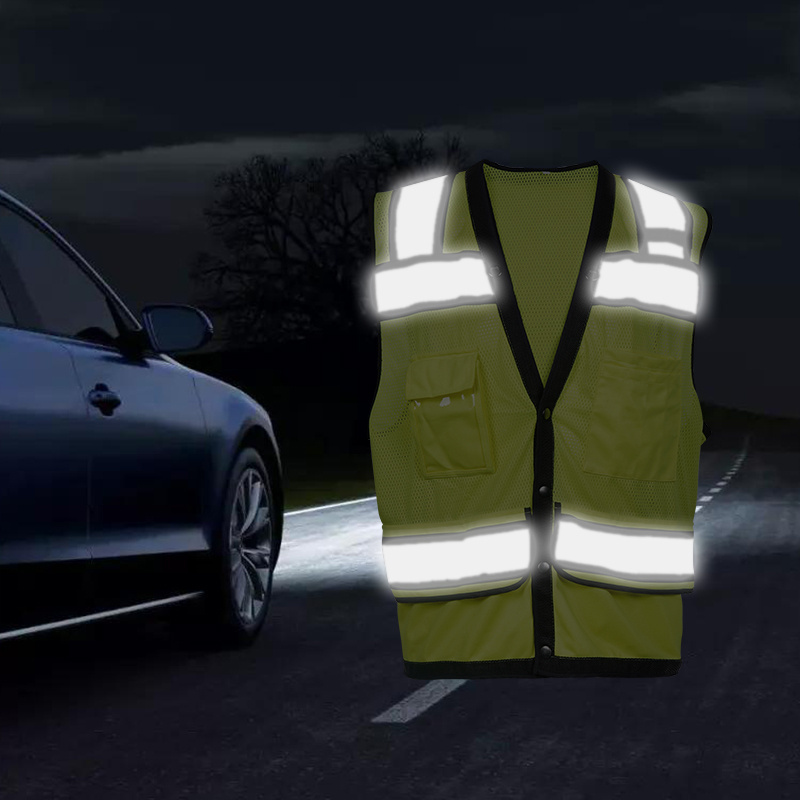 Warming purple reflective safety vest LX659-y