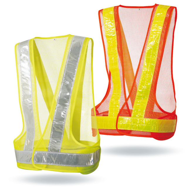 Wholesale Hi Vis Custom Running Cycling Bike Reflective Belt Fabric Vest ,Reflective Safety Belt