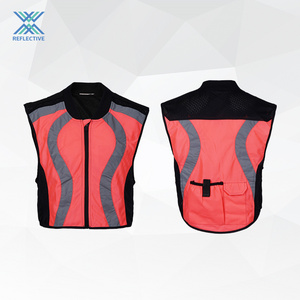 LX Custom Pink Safety Vests Women High Vis Reflective Safety Vest Construction Security Vest