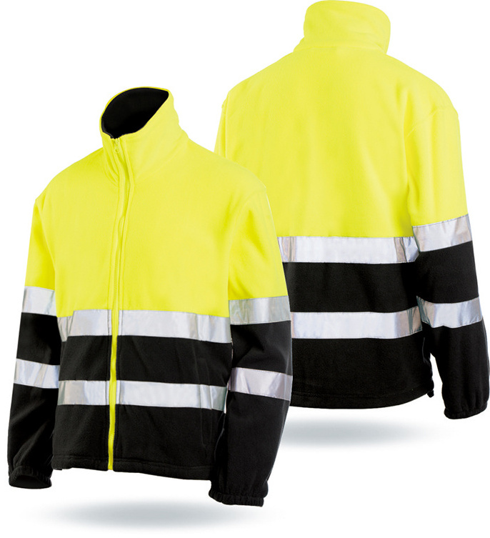 EN20471 High visibility warning  working winter construction safety   reflective  jacket