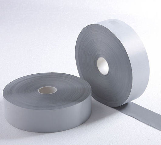 Factory Direct Supply High Viz Silver Reflective Material Reflective Fabric Reflective Tape for Garments