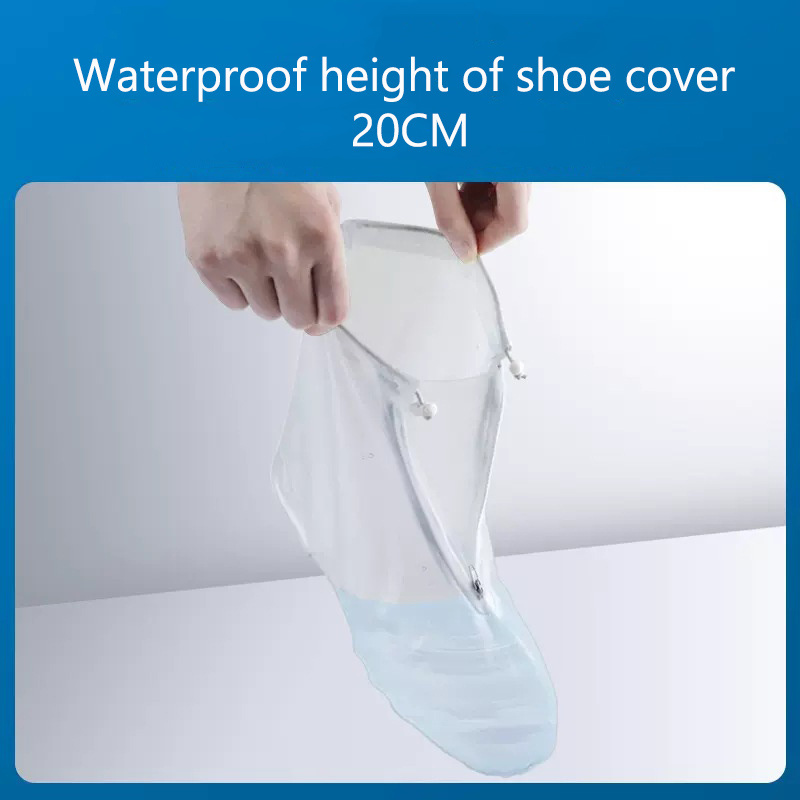 Wholesale Non-Slip Protector clear pvc rain Shoes boot protector water disposable boot Rain Shoes