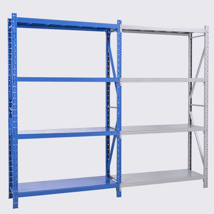 Stainless steel multi-layer storage light household goods rack Industrial warehouse supermarket display rack