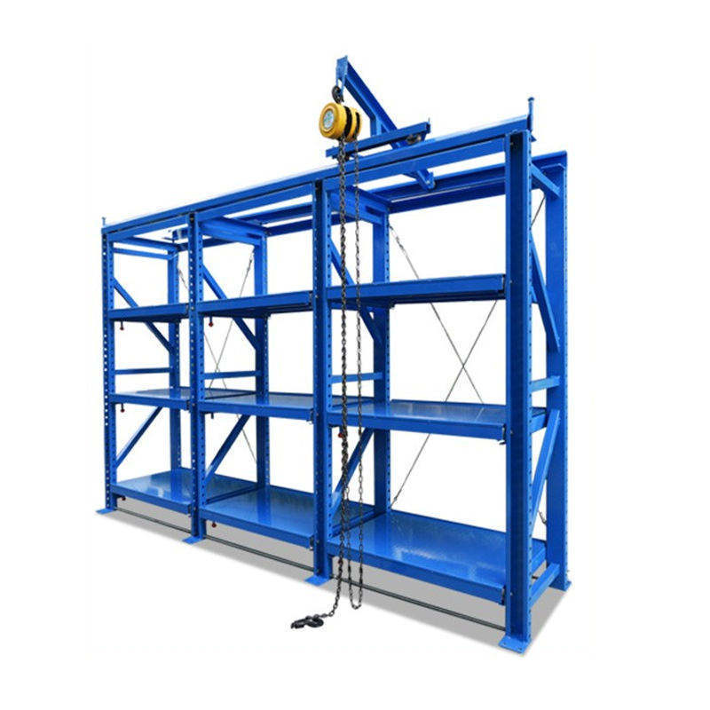 Semi-Open Mold Steel Commercial Shelves Storage Shelves Warehouse Cargo Automatic Pallet Shuttle Shelves