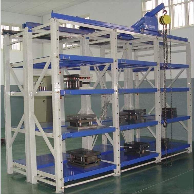 Semi-Open Mold Steel Commercial Shelves Storage Shelves Warehouse Cargo Automatic Pallet Shuttle Shelves