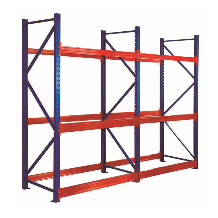 Industrial Warehouse Storage Heavy Duty Pallet Racking Beams Steel Pallet Racking System