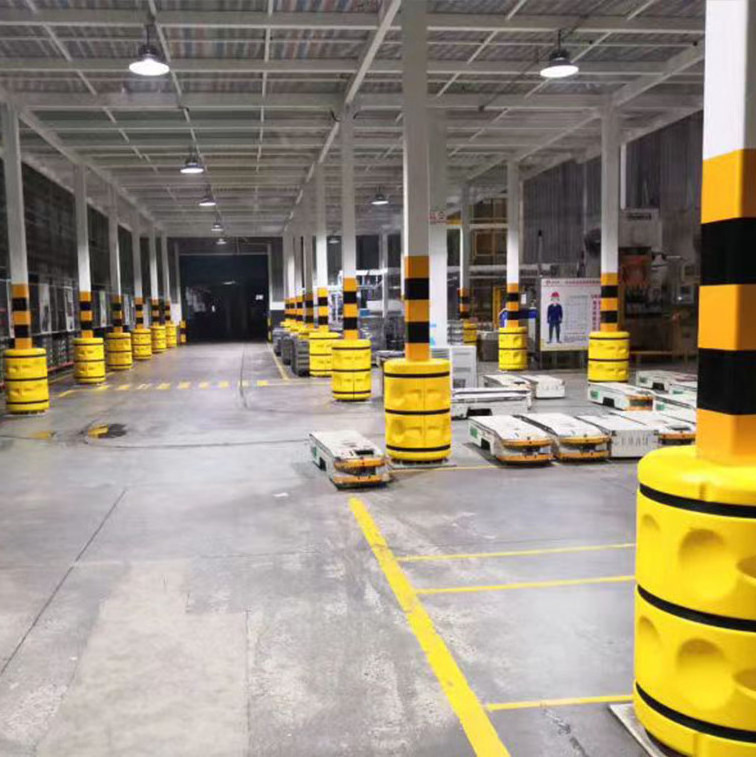 Cheap Price Warehouse Safety Barrier Flexible Barrier Polymer Wall Crash Guards Road Barrier Column Protector