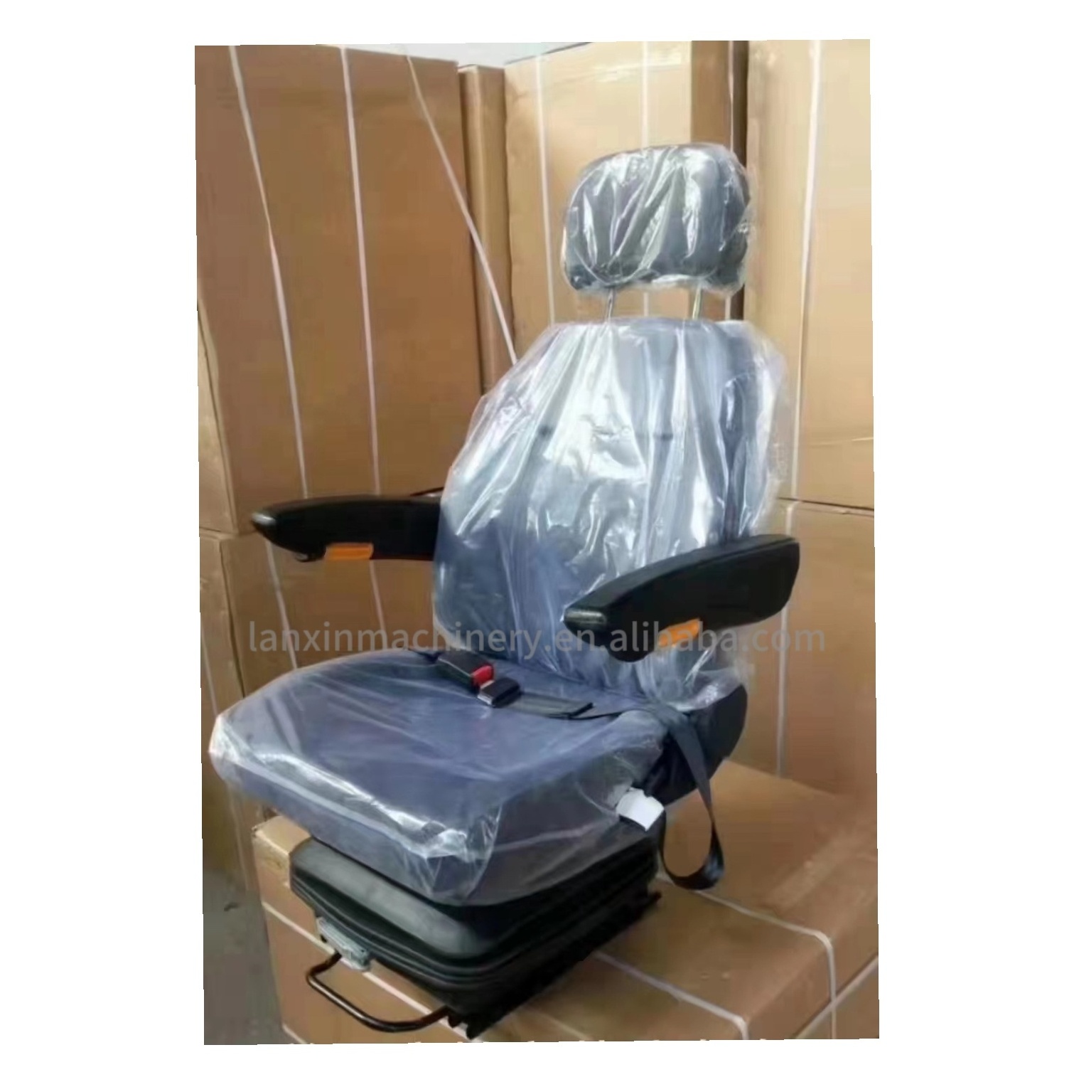 Heavy construction excavator High quality excavator General purpose seat CAT excavator cab seat tractor seat