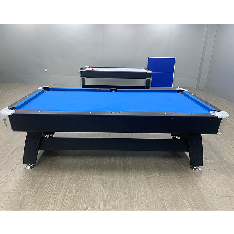 Top Fashion 8ft Wooden indoor sport 8 Ball Billiard Pool Table