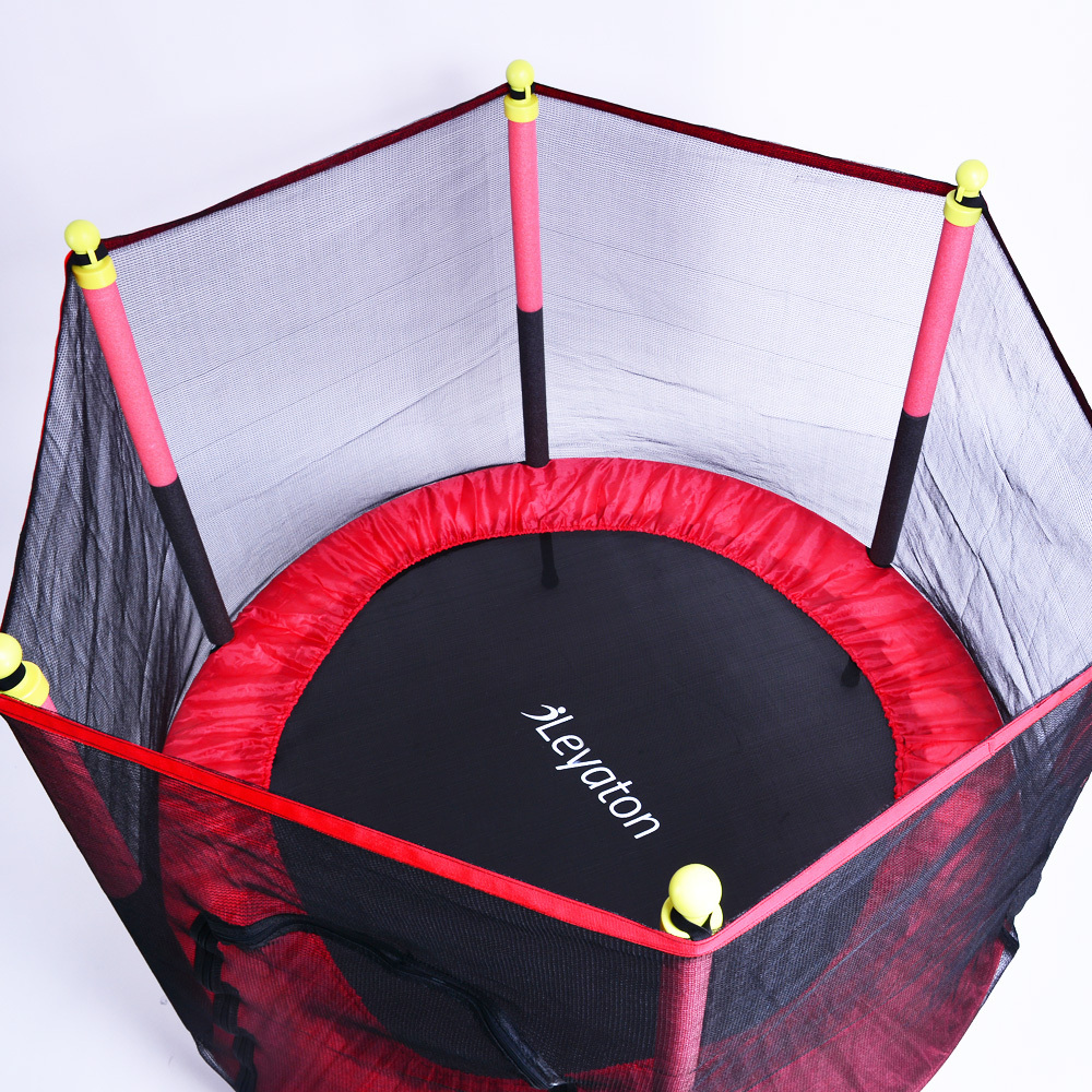 wholesale trampoline Outdoor Kids trampoline Kids And Adults With Safety Net And Spring Padding