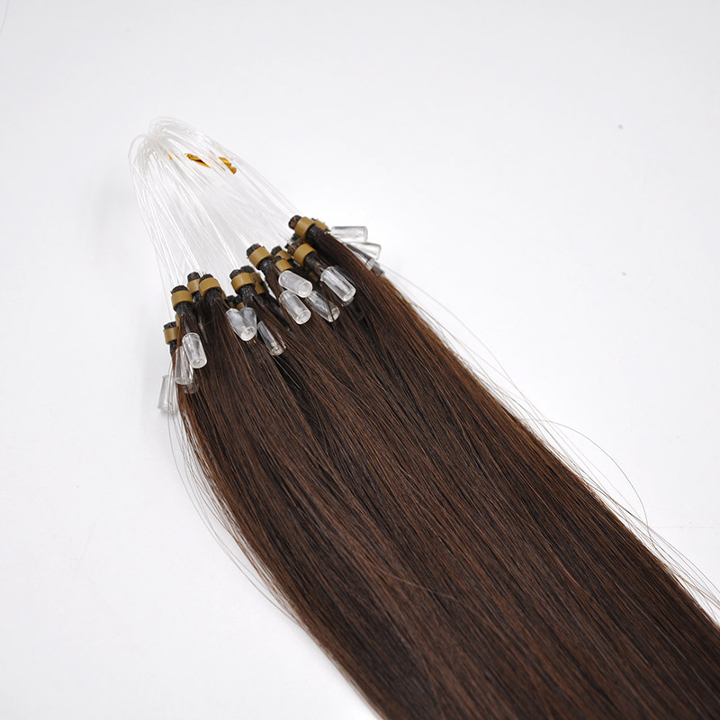 Brazilian Virgin Human Hair 12A Grade Best Quality Micro Loop Ring Hair Extension Factory Wholesale Micro link Hair Extensions