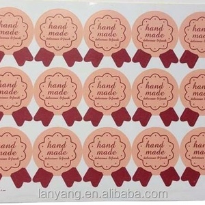 Birthday Cake Stickers - Thank You labels Personalized Name Stickers / Name Labels / Use on Cake Box