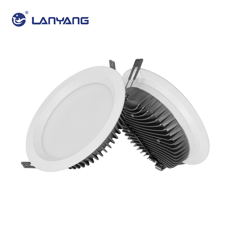 Factory 5W 7W 12W 15W 18W 24W Recessed Spot Led Ceiling Spotlight Round Indoor Down Lights 4 Inch Recessed Led Downlight