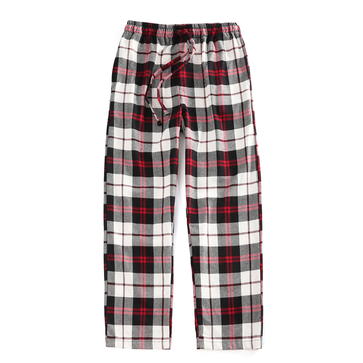 Wholesale Children And Adult Pajamas Boys  Winter Long Pants Sleepwear Pants Flannel Plaid Pajamas Pants