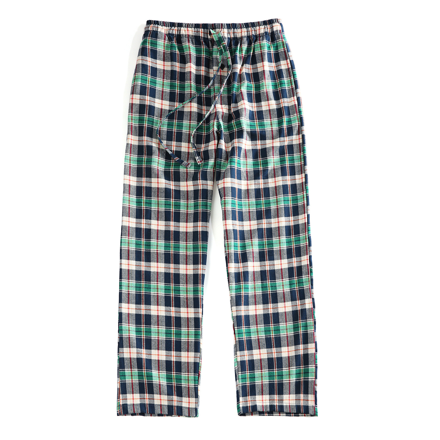 Wholesale Children And Adult Pajamas Boys  Winter Long Pants Sleepwear Pants Flannel Plaid Pajamas Pants