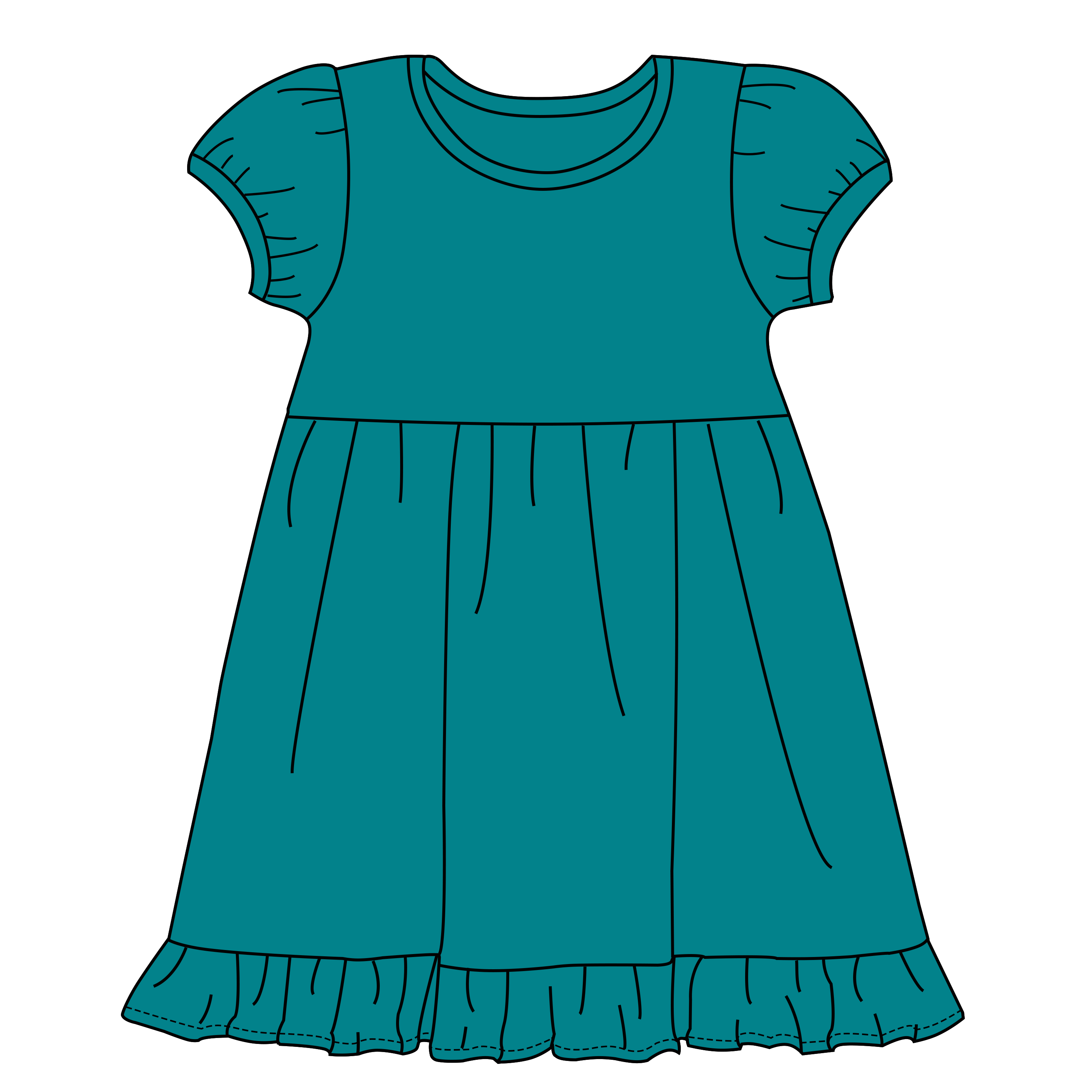 Plain color girl's knit dresses ruffle personalized boutique style sundress toddler kids summer dress 2023