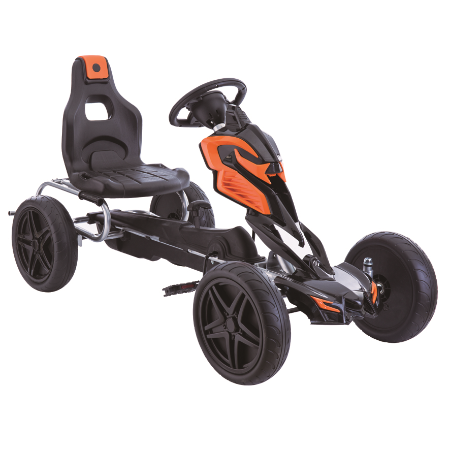 new big two seater pedal go kart for adult and kid