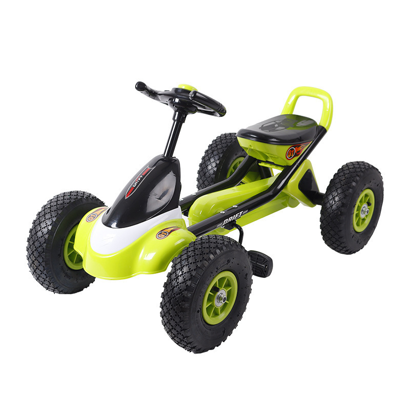 2023  Newest Pedal Go Karts For Kids Pedal Cars For KidsSmall racing carInflatable tire