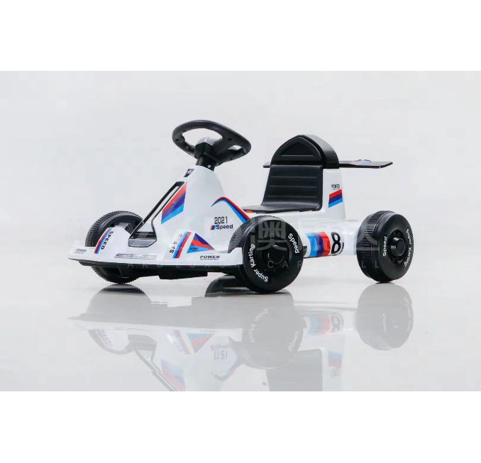 Kids go kart electric battery power car for children 12V7A