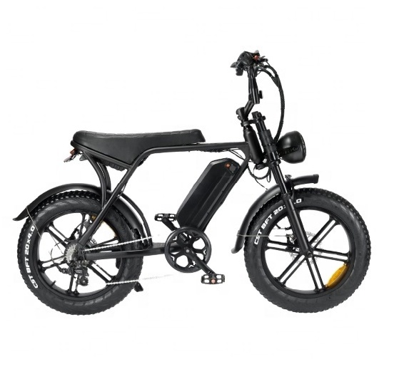 OUXI V8 48V 250W 500W 20 Inch 40 Mph US EU Warehouse Full Suspension Fat Tire E Bike Ebike Fatbike Electric Bicycle