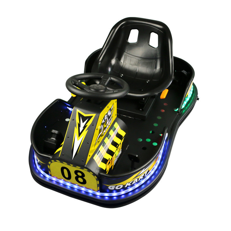 shopping mall kids battery operated go kart racing 360 degree rotating drift car for sale