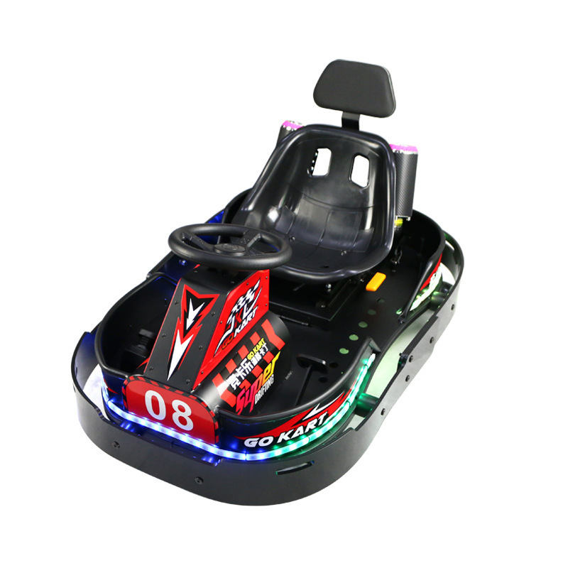 Indoor Amusement Equipment  Children Adult New Battery Spin Drift Racing Kart Game Machine Bumper Cars Go Kart