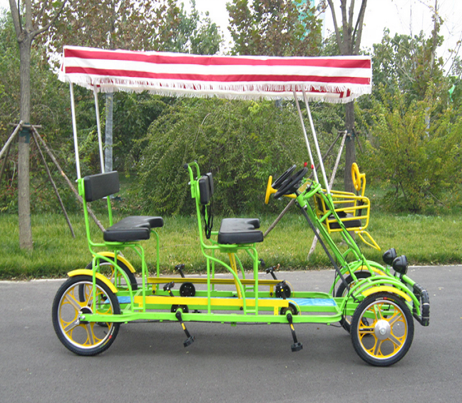 Best selling six seat tandem bike /high quality 6 person surrey bicycle for sale