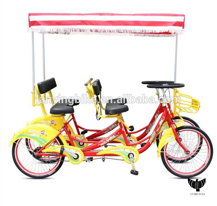 best selling 4 person surrey bikes 4 seater tandem bicycle