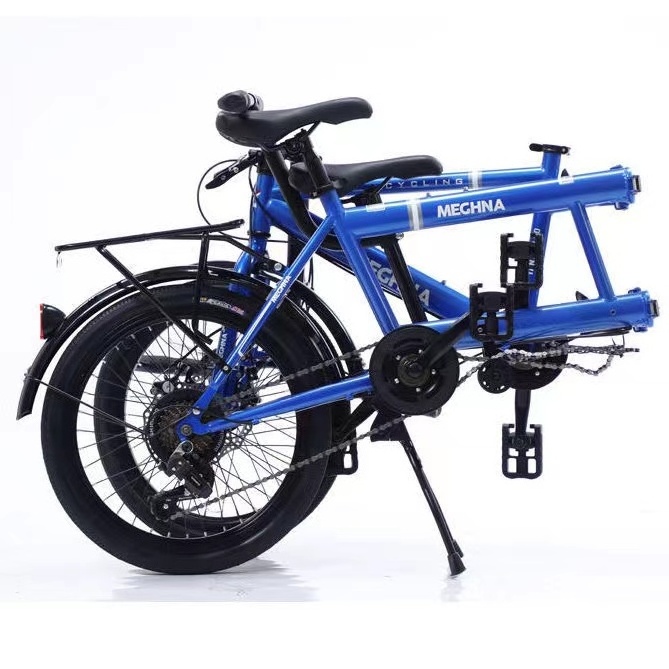 2024 Factory Wholesale  Sightseeing Ailbaba Read to Ship 2 person 2 seats foldable tandem bike for adult on sale