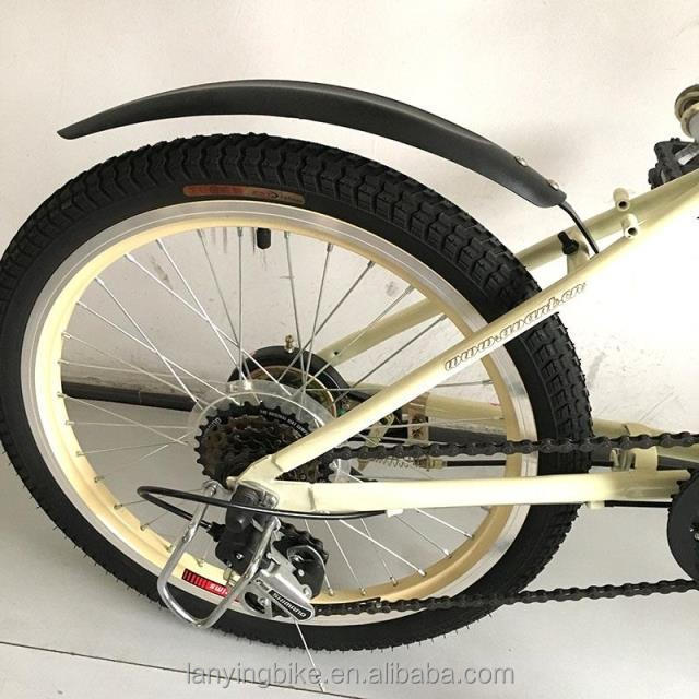 20inch folding tandem bike for lover/6speed surrey bicycle with high quality