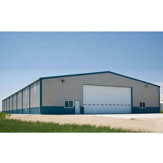 gable frame light metal building prefabricated industrial steel structure warehouse for sale