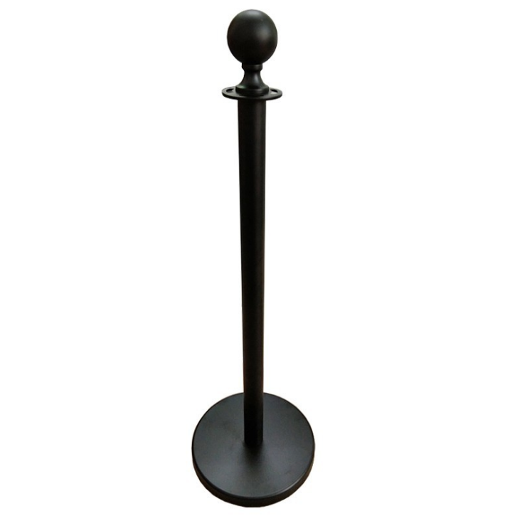 Customizable Red Carpet Pole And Velvet Queue Black Rope Barriers