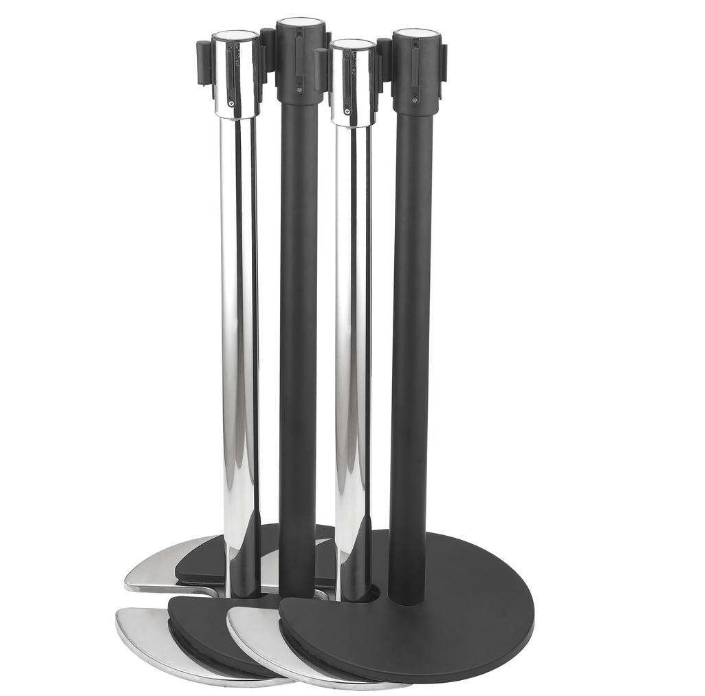 U SHAPE MUSEUM EXHIBITION QUEUE BARRIER STANCHION POST FOR SALE