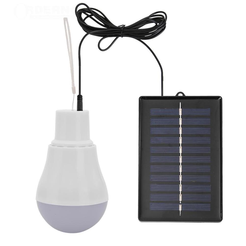 5V 15W 300LM Energy Saving Outdoor Solar Lamp USB Rechargeable Led Bulb Portable Solar Power Panel Outdoor Lighting New