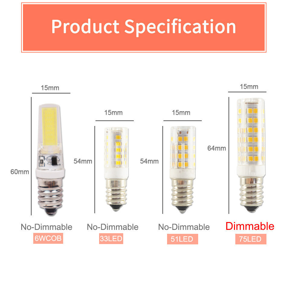 LED G9 Bulb G4 E14 Lamp Dimmable Light 3w 5w 9w 12V 220V G4 G9 Bulb LED Spotlight