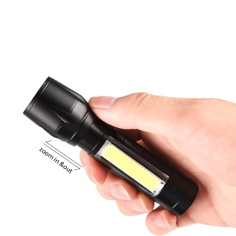 Outdoor Rechargeable Flashlight For Camping Hiking Walking