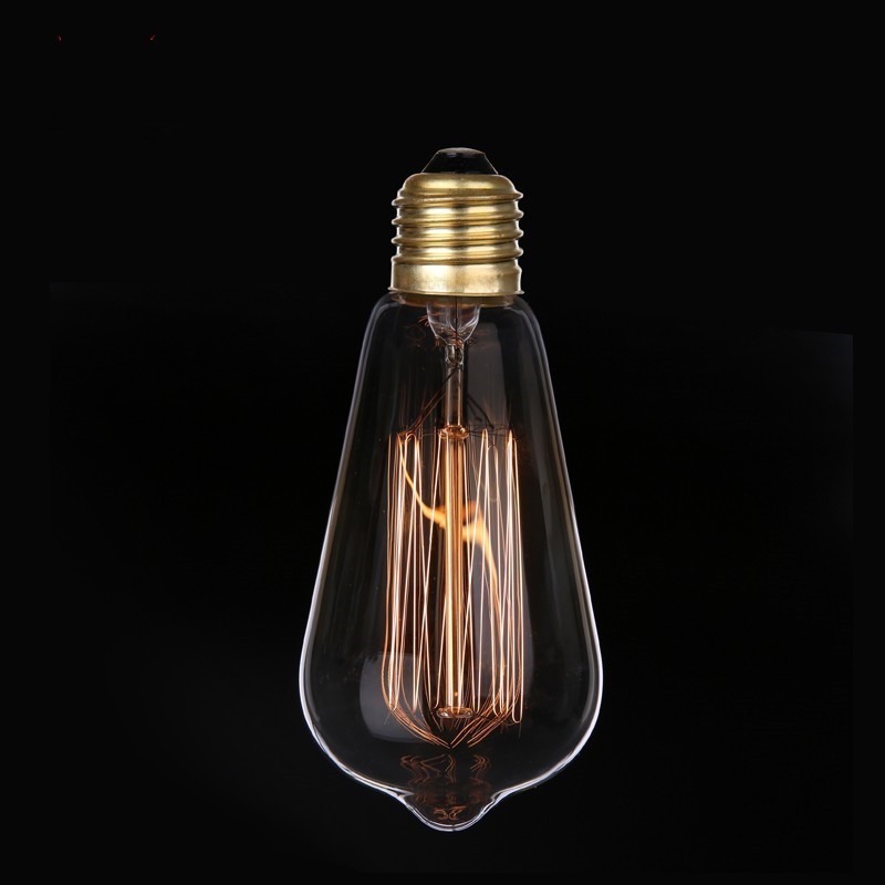 G40 G80 G95 G125 Light Bulb 40W 60W E27 B22 Antique Vintage Globe Edison Lights Bulbs