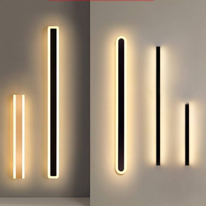 IP65 LED Wall Lamp Outdoor Waterproof Garden Lighting Aluminum AC86-265 Indoor Bedroom Living Room Stairs Hallway Wall Light