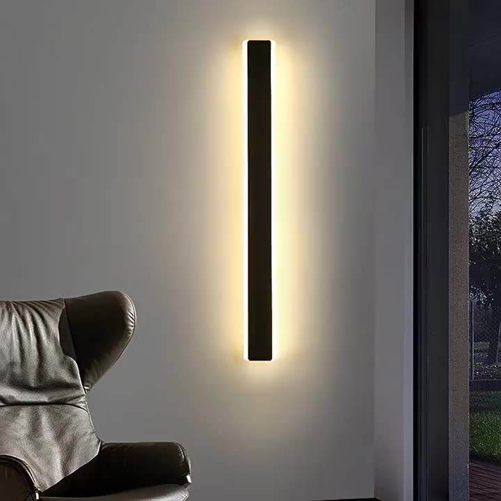 IP65 LED Wall Lamp Outdoor Waterproof Garden Lighting Aluminum AC86-265 Indoor Bedroom Living Room Stairs Hallway Wall Light