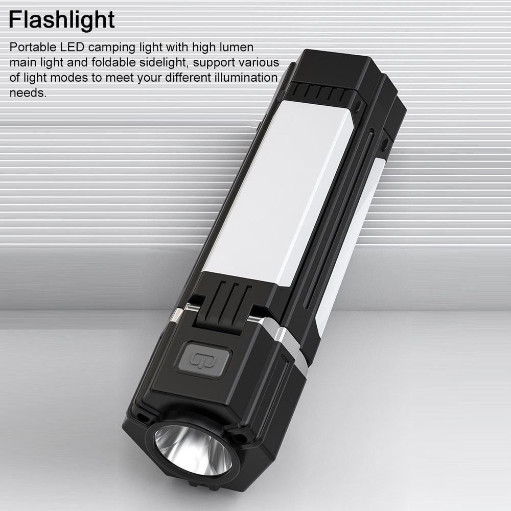 Folding Outdoor Flashlight Remote Control Waterproof Camping Latern USB Rechargeable Emergency LED Lamp Camping Lighting