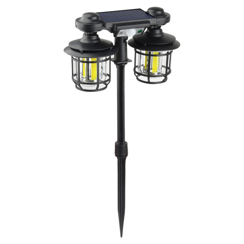 New Solar Courtyard Wall Lamp Villa Lighting Outdoor Lights Dual Use Pluggable Ground Can Be Separated Solar Lamp