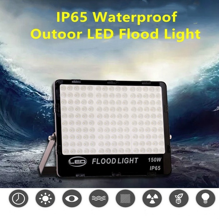 Waterproof IP65 High Quality Aluminum 200w Led Flood Light High Power Led Spotlight For Outdoor Yard Stadium