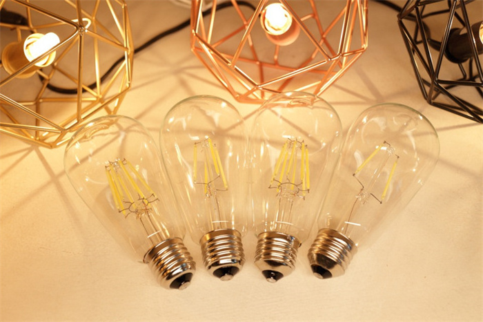 E27 E14 LED Filament Bulb Lamp 220V-240V Light Bulb C35 G45 A60 ST64 G80 G95 G125 Glass Bulb Vintage Candle Light