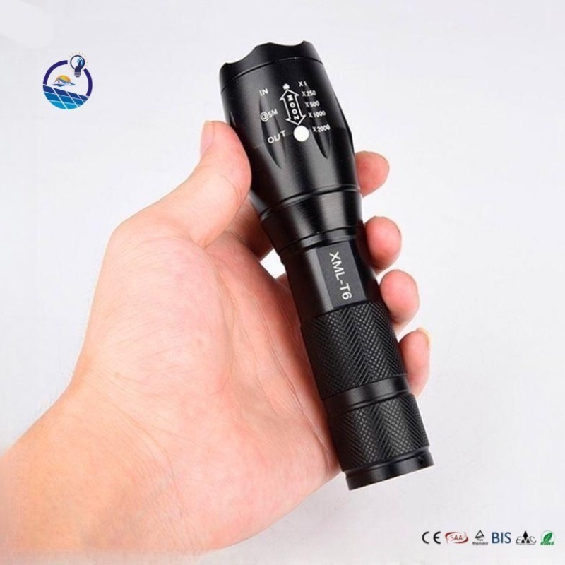 1000 High Lumen Super Bright Long Range Powerful Led Torch Light Xhp70 90 Tactical Waterproof Rechargeable Flashlights