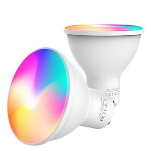 LED Bulb GU10 Spotlight RGB Dimmable 8W Smart Wifi or IR Remote Control RGB and White