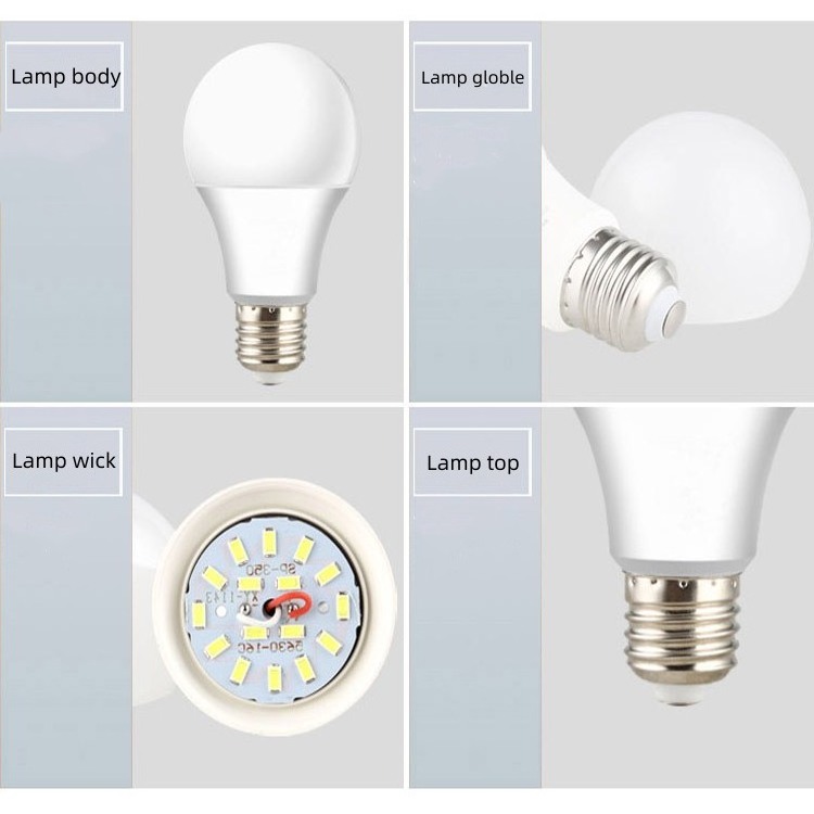 Cumtomization Aluminum Plastic LED Bulb Cold Warm White For House High Bright Constant Economize Current Bulbs